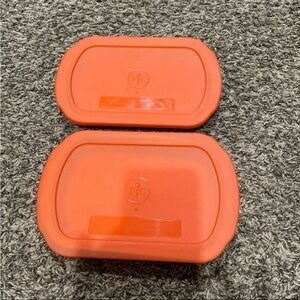 Pampered chef freezer storage containers set of two new